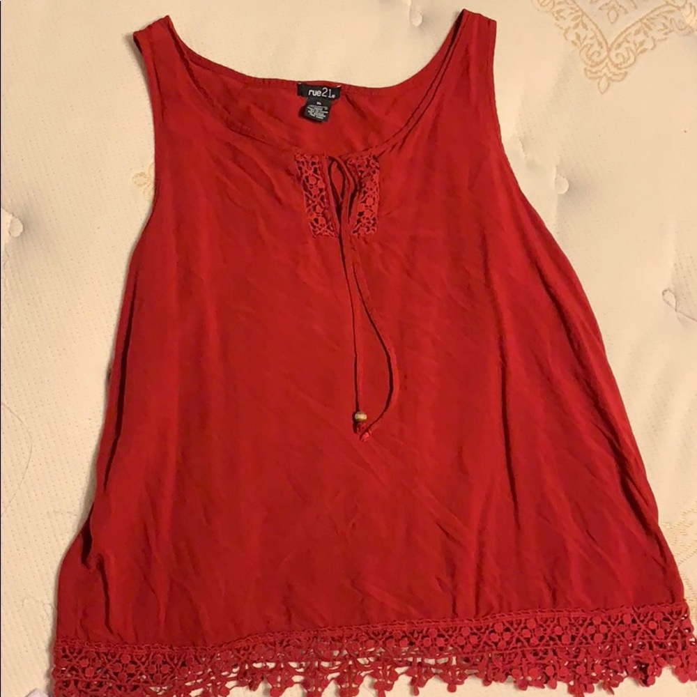 Red rue 21 tank